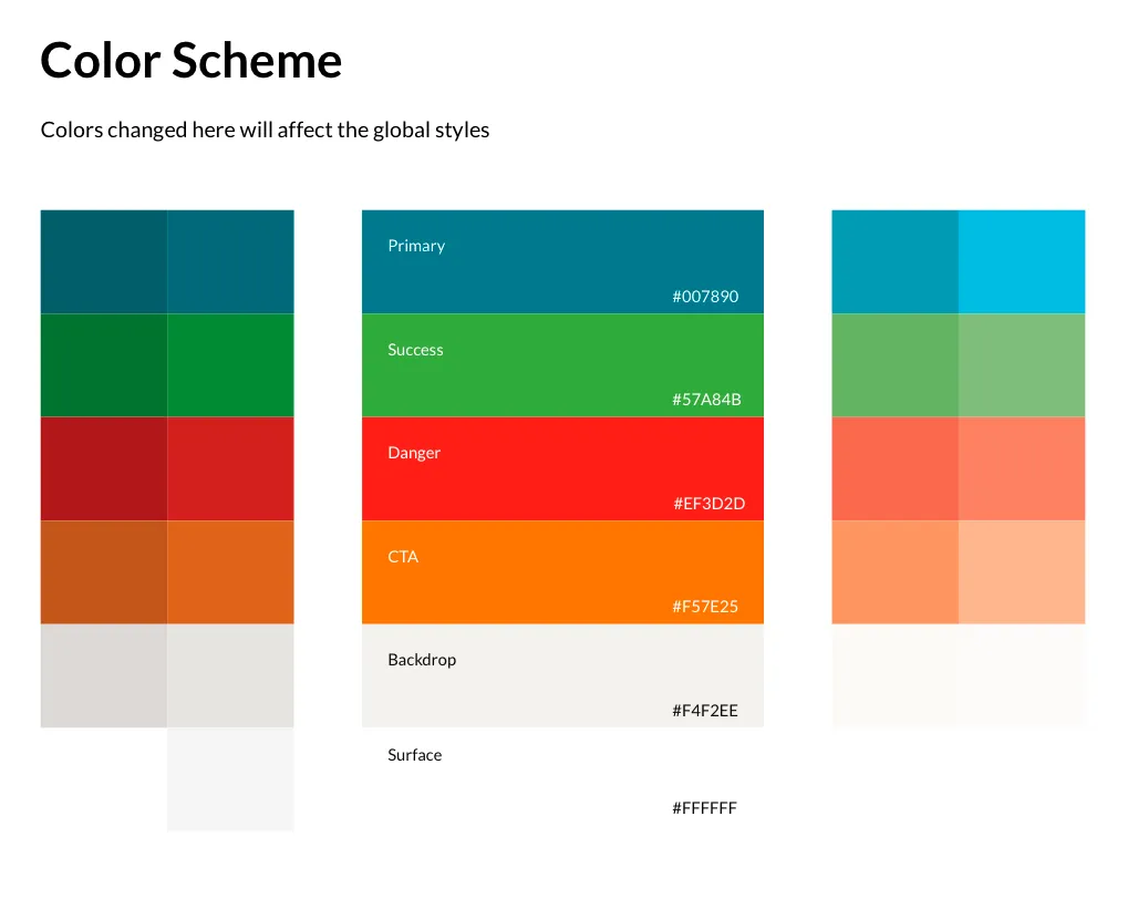 The one color palette of truth