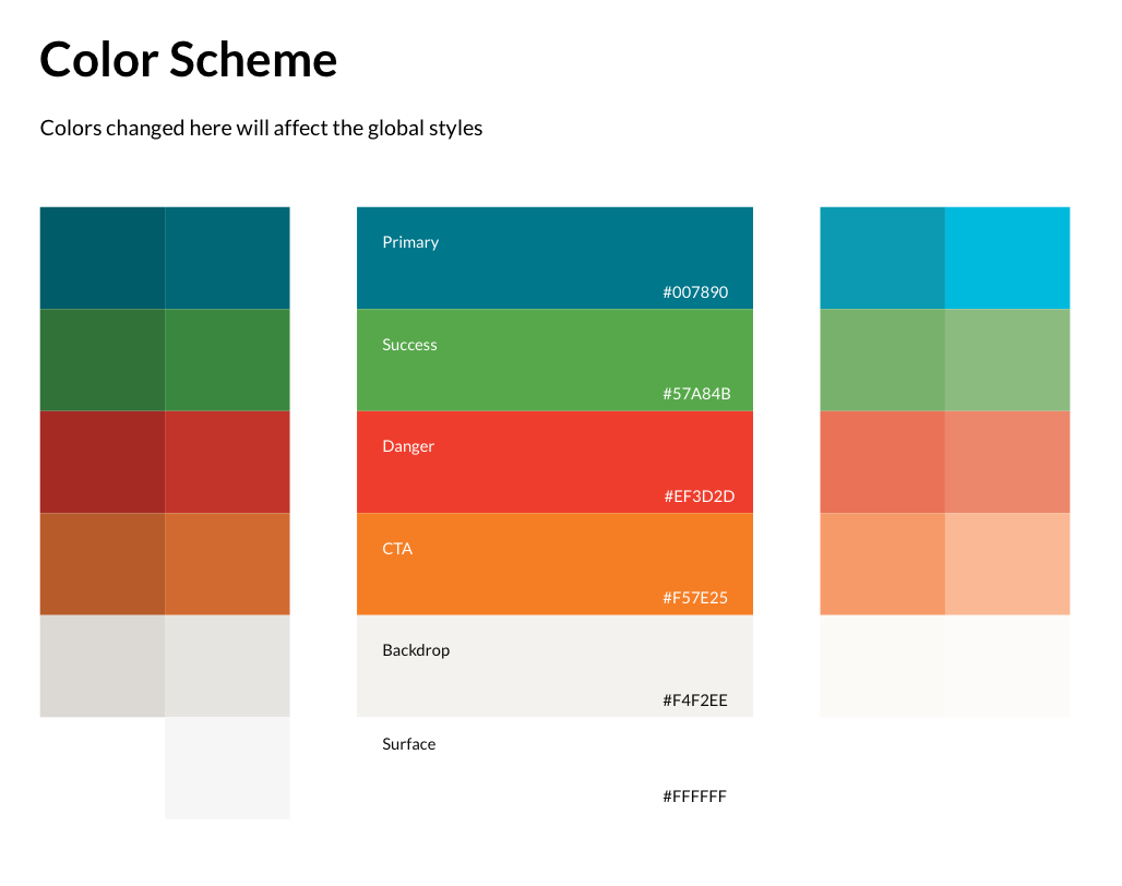 Design system preview